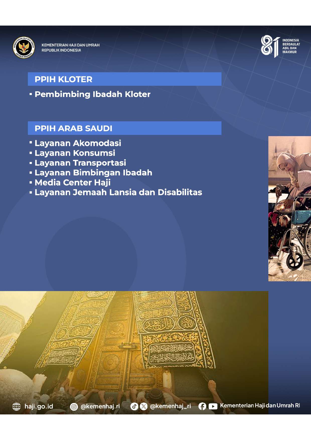 JENIS FORMASI PETUGAS HAJI 2027